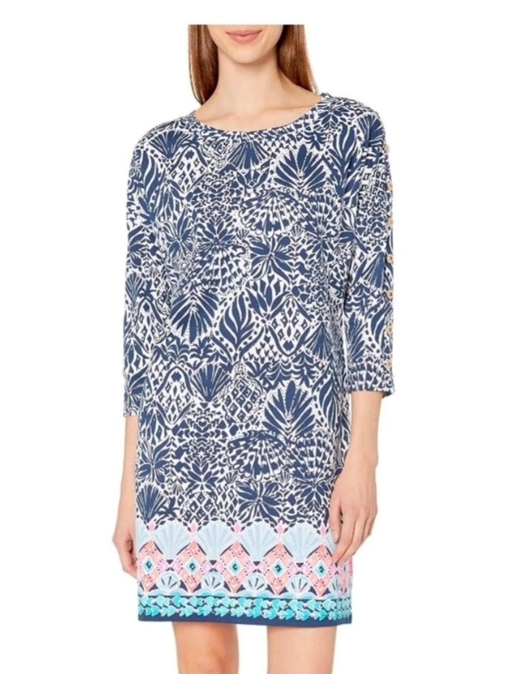 Lilly Pulitzer Blue Vivvy Dress SIZE  XL